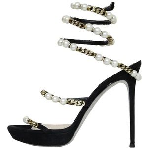 Rene Caovilla Cleo heels Cleo's
